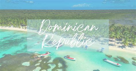 Honeymoon in The Dominican Republic.